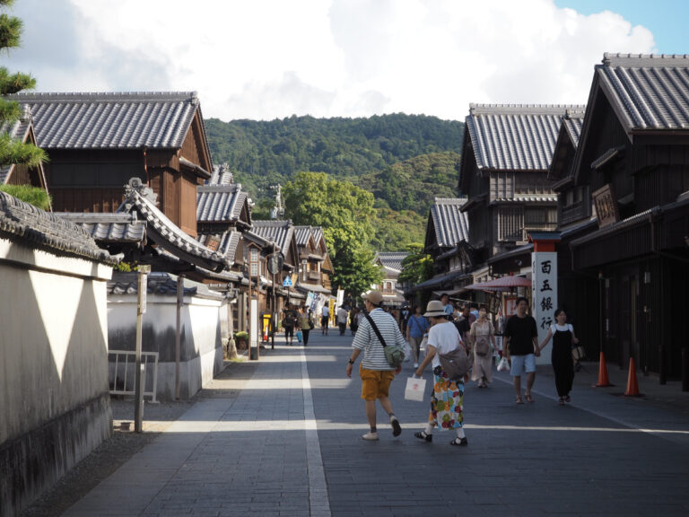 おかげ横丁とおはらい町の違い、知ってますか？【伊勢神宮内宮】