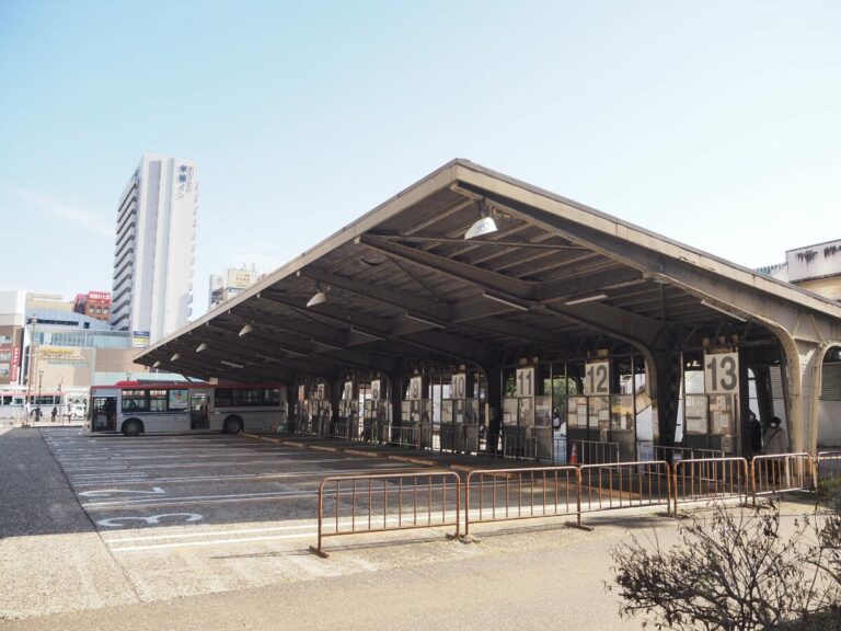 新潟駅の万代口バスターミナルの見納めに行ってきた