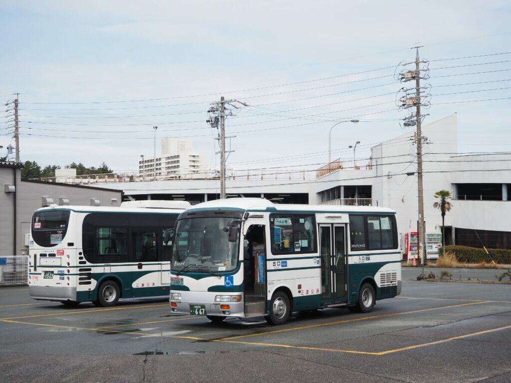 おかげバスに使われる車両