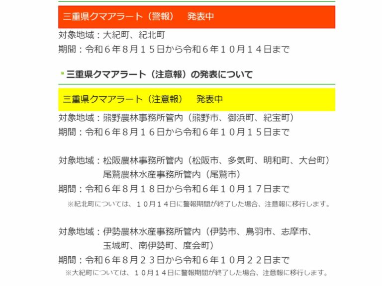 日常に迫るクマの足音【クマアラート発令】